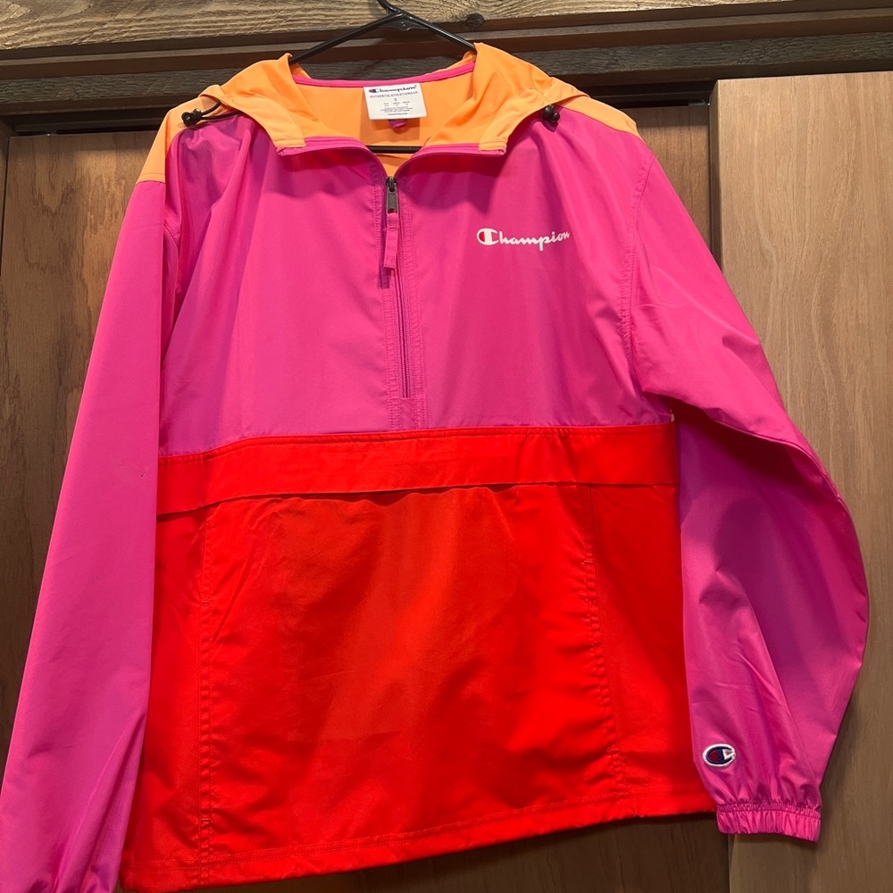 Champion Colorful Pink and Orange Jacket